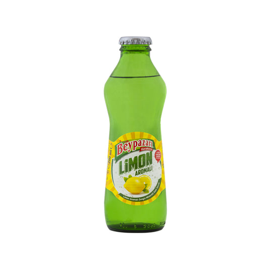 Beypazarı Maden Suyu - Aromalı Cam Şişe 0,2 L (Limon) 